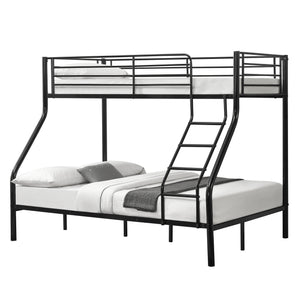 [neu.haus]® Køjeseng ramme af metal - 210x147,5x168cm - plads for 3 - med stig - i forskellige farver