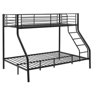 [neu.haus]® Køjeseng ramme af metal - 210x147,5x168cm - plads for 3 - med stig - i forskellige farver