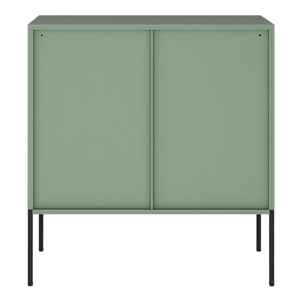Skænk Eidsvoll 80x45x85cm grøn [en.casa].