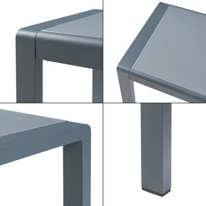 Udendørs lænestol med bord Avise Aluminium [casa.pro]