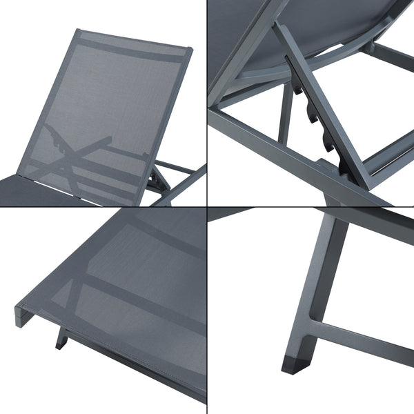 Solvognsæt Baragiano 2 dele Aluminium [casa.pro]