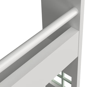 Børnehylde Vipsali 106x60x12 cm mintgrøn/hvid [en.casa]