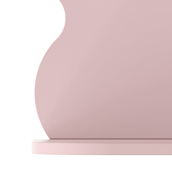 Børnehjørnehylde Vestnes 108x27x27 cm Cotton Candy/White [en.casa]