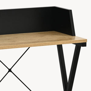 Gulvreol Kappespoo 84x50x30 cm Sort/Egeoptik [en.casa]