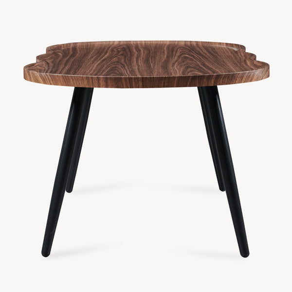 Sofabord Ken 100 x 60 x 47 cm valnødslook [en.casa]