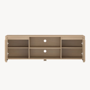 TV-skab Takranmaa 150x40x50 cm egetræslook [en.casa]