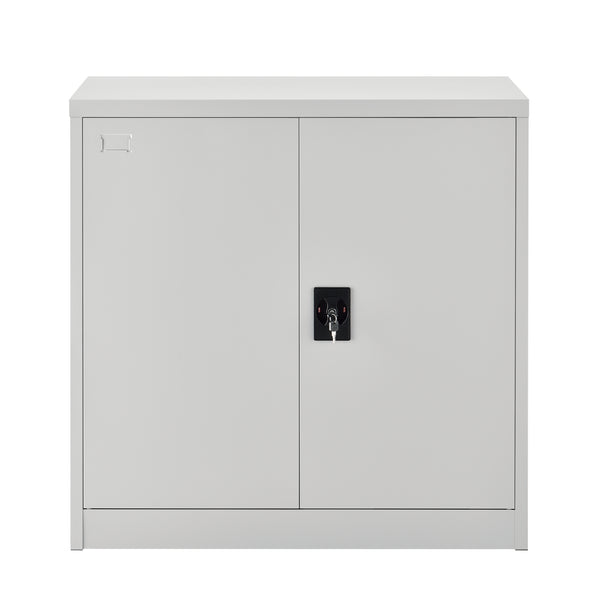 [en.casa] Metalskabe-kontorskabe-låsbare døre-90x40x90 cm-i forskellige farver 