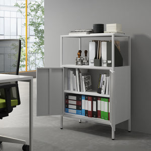 Arkivskab Hailuoto lysegrå i forskellige størrelser. størrelser [en.casa]