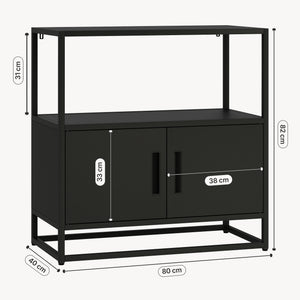 Arkivskab Hailuoto lysegrå i forskellige størrelser. størrelser [en.casa]