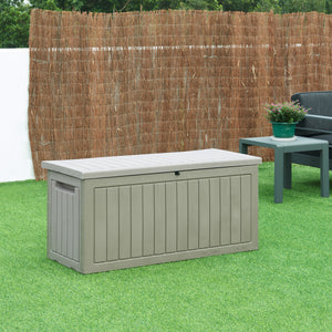Opbevaringsboks Filetto 124x52,5x57 cm Beige [casa.pro]