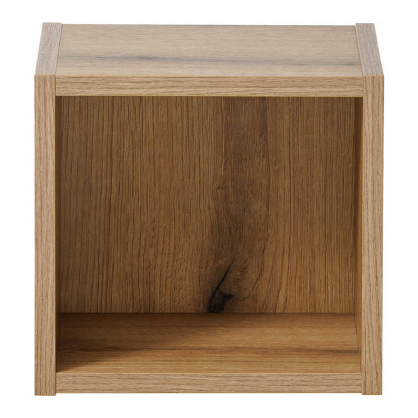 Badeværelseshylde Skelbolu 27x25x21 cm [en.casa]