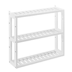Badeværelsesskab Anderlecht 54x60x15 cm reol med 3 hylder hvid en.casa - premiumXL
