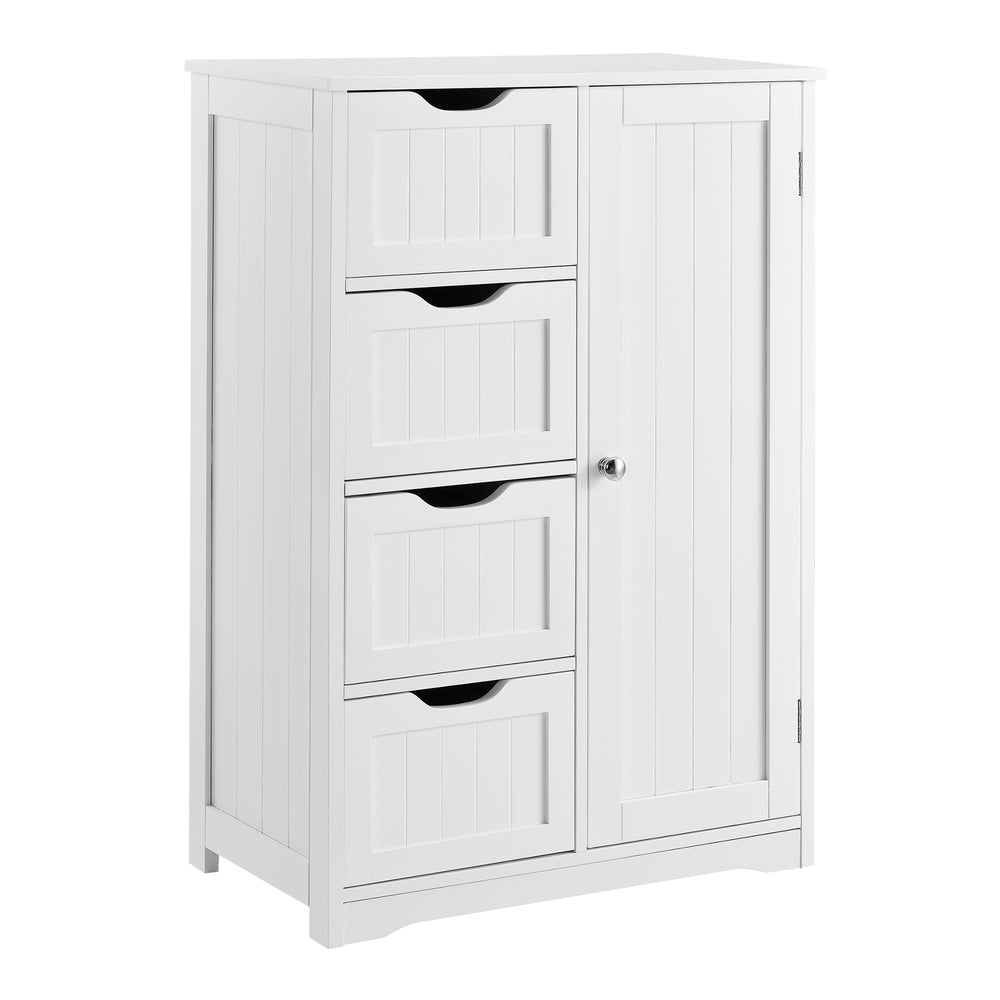 Badeværelsesskab Locust 81x55x30 cm Hvid en.casa - premiumXL
