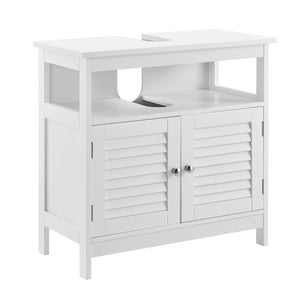  [en.casa]® Underskab til håndvask - 60x60x30cm - hvid