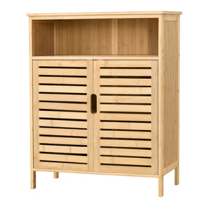 Bambus badeværelsesskab Eslöv 81x65,5x31 cm [en.casa] - premiumXL