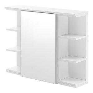 Badeværelsesskab Harstad 64x80x20 cm Hvid [en.casa] - premiumXL