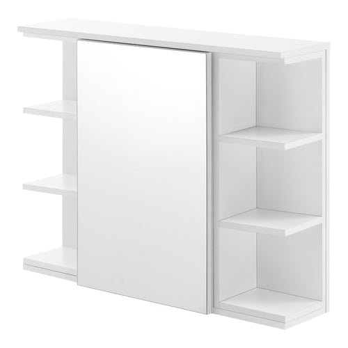 Badeværelsesskab Harstad 64x80x20 cm Hvid [en.casa] - premiumXL