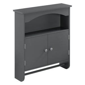 Badeværelsesskab Graz 61x53x15 cm med håndklædestang forskellige farver Farver MDF en.casa