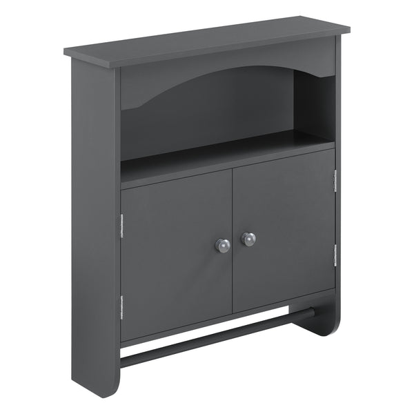 Badeværelsesskab Graz 61x53x15 cm med håndklædestang forskellige farver Farver MDF en.casa