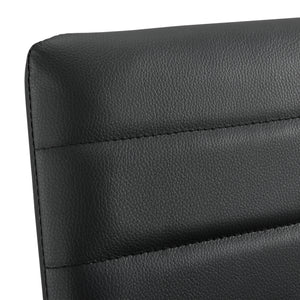 [en.casa] ® Barstol Lidköping sæt 2-med fodstøtte-96x43x47cm-PU kunstlæder - vælg model 