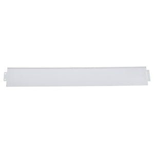 [casa.pro]® Bedkant - galvaniseret stål - sølv - 15x100cm - i forskellige størrelser