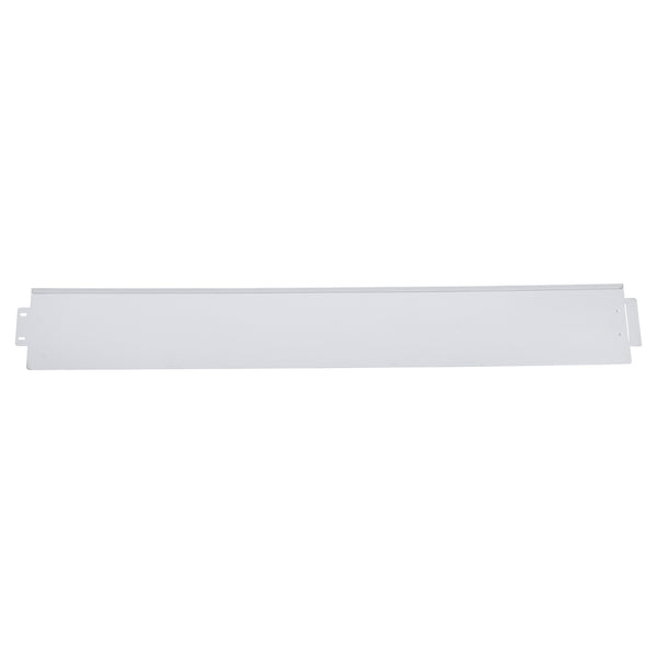 [casa.pro]® Bedkant - galvaniseret stål - sølv - 15x100cm - i forskellige størrelser
