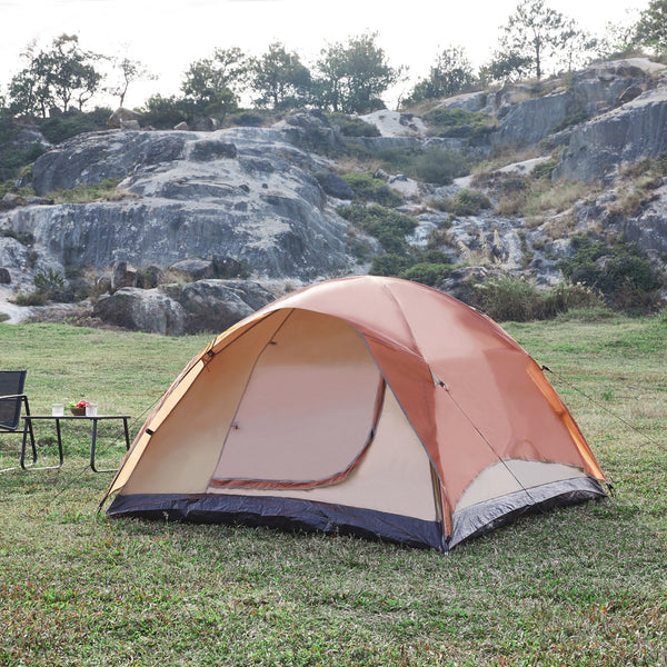 Campingtelt Bergeijk 213x213x130cm i forskellige farver. farver [pro.tec]