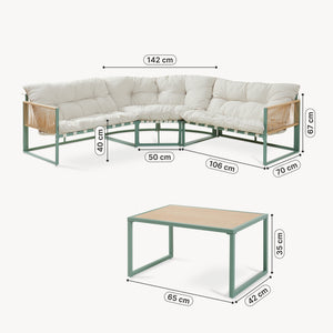 Karg loungesæt [casa.pro].