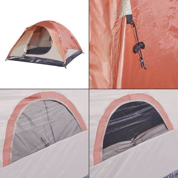 Campingtelt Bergeijk 213x213x130cm i forskellige farver. farver [pro.tec]