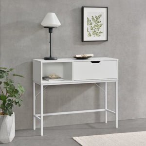 Konsolbord Tranemo 92x30x80cm i forskellige farver. farver [en.casa]
