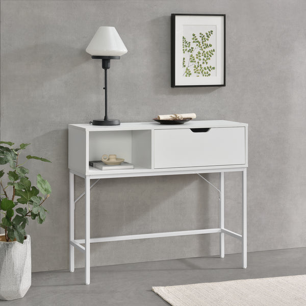 Konsolbord Tranemo 92x30x80cm i forskellige farver. farver [en.casa]