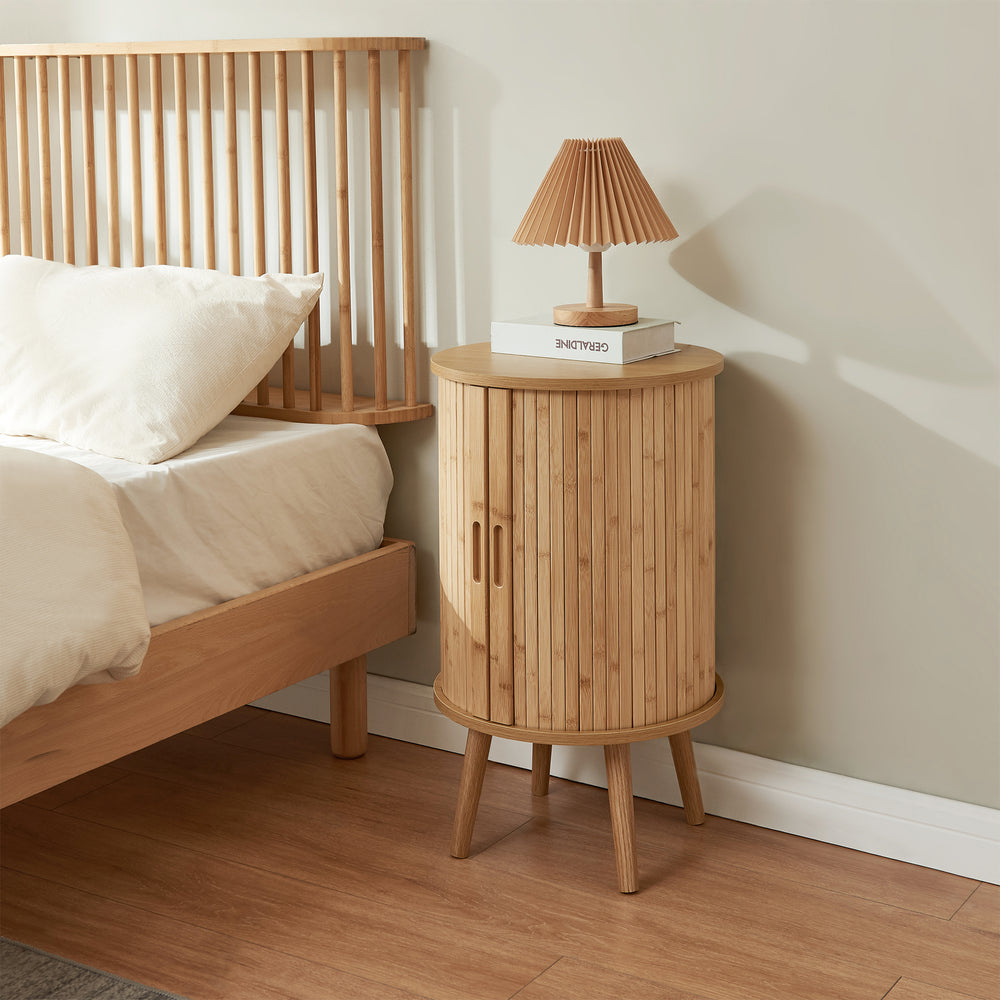 Natbord Nordkapp 65x40 cm Bambus [en.casa]