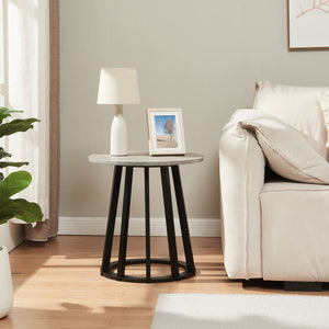 Mesa auxiliar Buzzard bambú [en.casa]