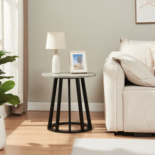 Mesa auxiliar Buzzard bambú [en.casa]