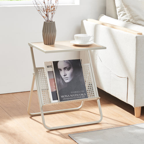 Sidebord med avisholder Jäller [en.casa]