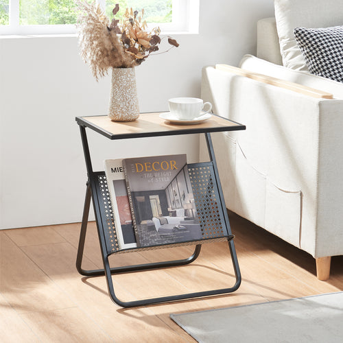 Sidebord med avisholder Jäller [en.casa]