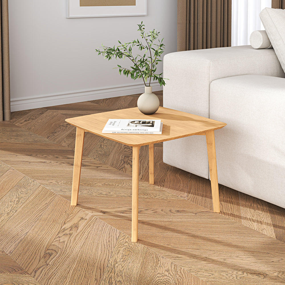 Sidebord Haad 45x50x50 cm bambus natur [en.casa]