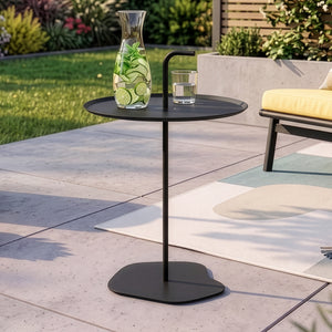 Udendørs metalbord Calimera 56,5 x Ø 38 cm [casa.pro]