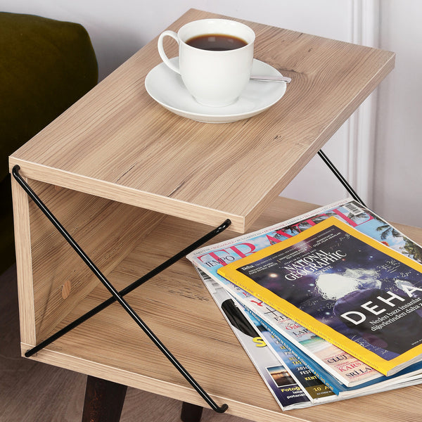 Sidebord Bergen 50x40x55cm i forskellige farver. farver [en.casa]