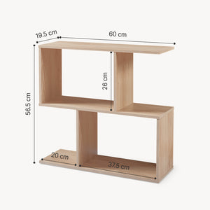 Koxjö sidebord 57x60x20 cm [en.casa]
