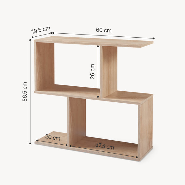 Koxjö sidebord 57x60x20 cm [en.casa]