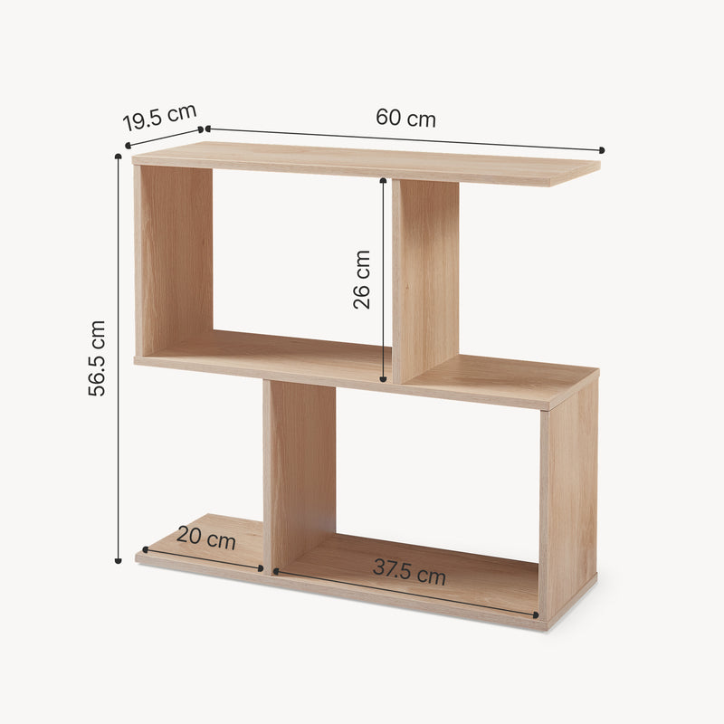 Målskitse Koxjö sidebord 57x60x20 cm [en.casa]