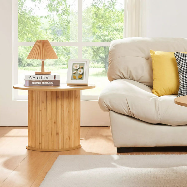 Sidebord Ledepid natur [en.casa]