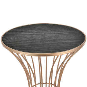  [en.casa] Sofabord - 55,5x37,5cm - metal/MDF - i forskellige farver