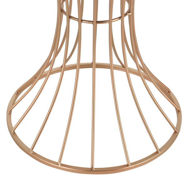  [en.casa] Sofabord - 55,5x37,5cm - metal/MDF - i forskellige farver