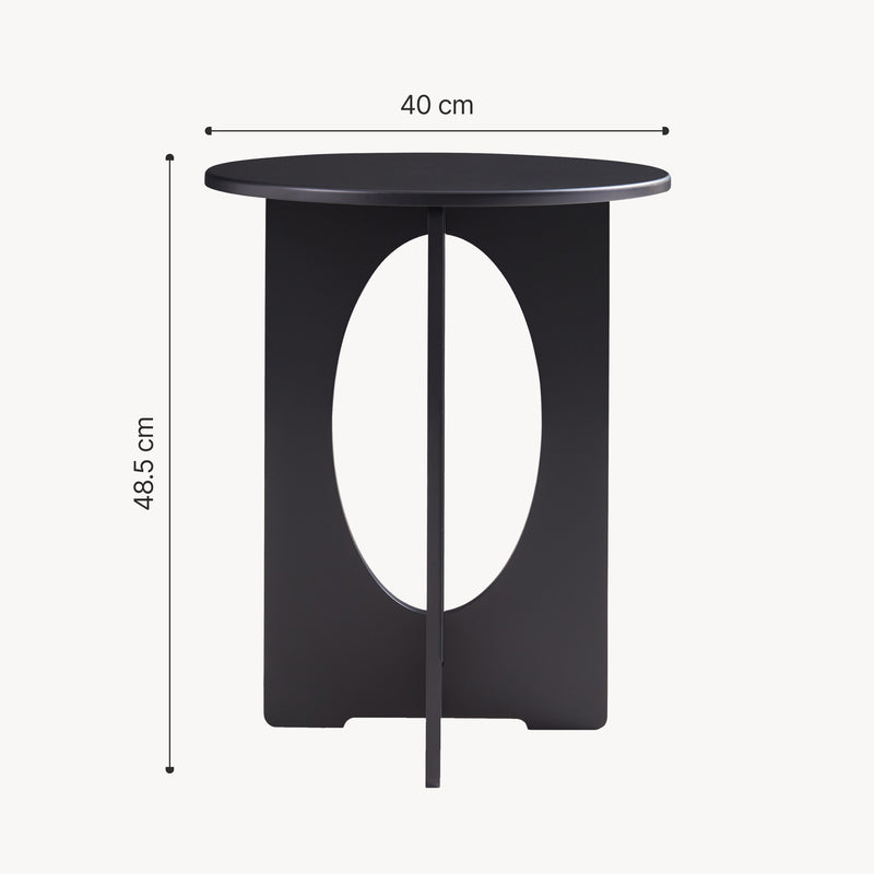 Målskitse Podeldsvin sidebord [en.casa].