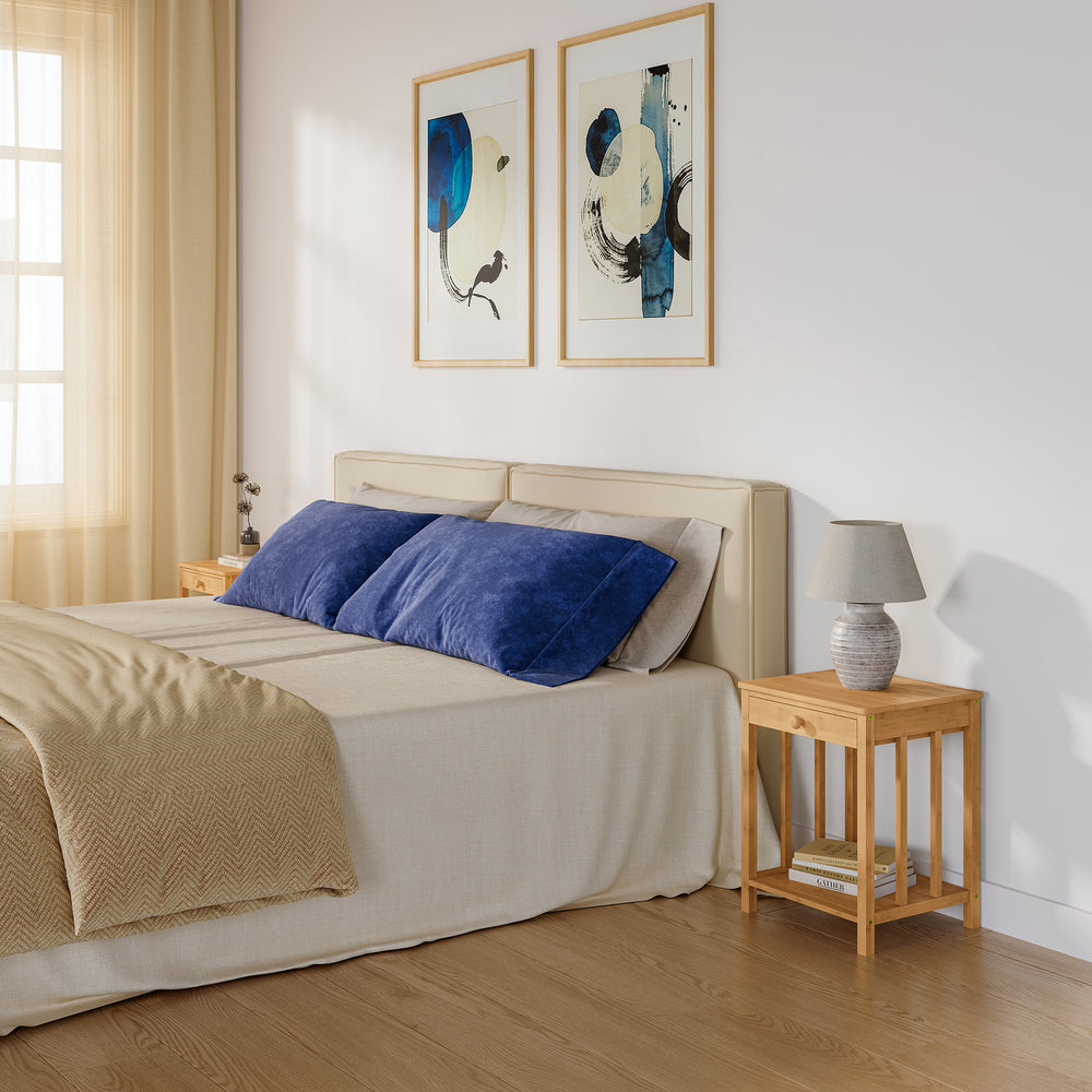 Sidebord Ranua Bambus Natur [en.casa]