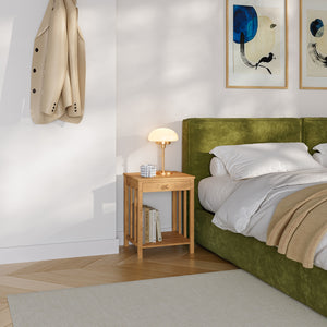 Sidebord Ranua Bambus Natur [en.casa]