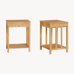 Sidebord Ranua Bambus Natur [en.casa]