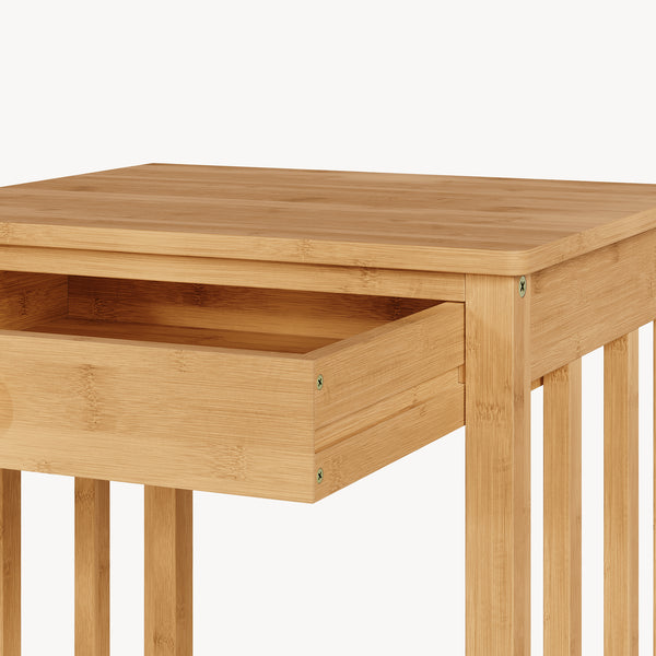 Sidebord Ranua Bambus Natur [en.casa]